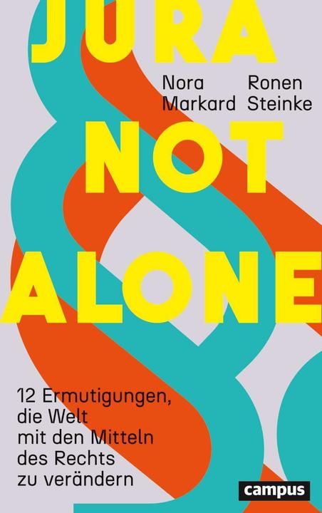 Produktbild Jura not alone (Deutsch, Ronen Steinke, Nora Markard, 2024)