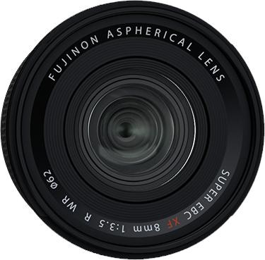 Actual product image Fujifilm FUJINON XF 8mm F3.5 R WR (Fujifilm Fujinon XF, APS-C / DX)