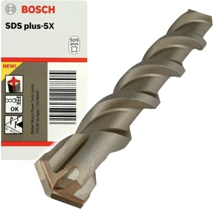 Actual product image DIY PRO SDS plus-5X hammer drill bit, 8 x 550 x 610 mm (8 millimetres)