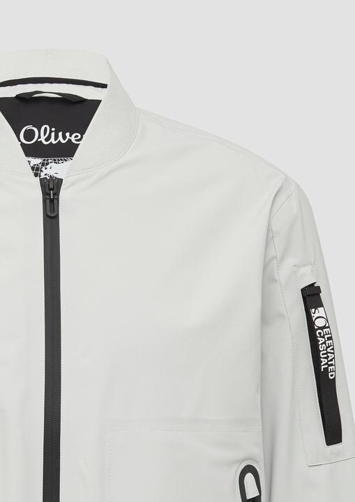 Immagine prodotto S.Oliver Outdoor-Jacke Wasserdichte Bomberjacke mit Ärmel-Detail (XL)