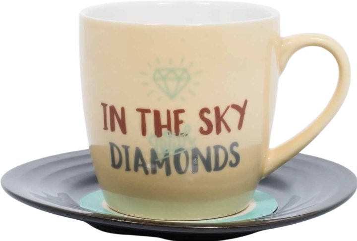 Mugs Set of cups Lyrical Mug Diamonds (250 ml, 1 x)