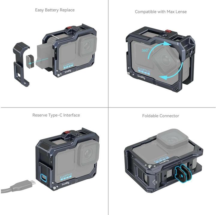 Produktbild SmallRig 3084C (Hero 12, Hero 11, Hero 10, Hero 9)
