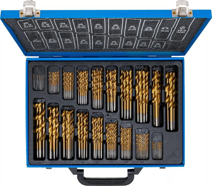 Actual product image BGS Twist drill set (1.0 - 8.0 mm)