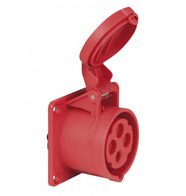 Produktbild PCE CEE 16A 400V 4p Socket Female (CEE 16/4)