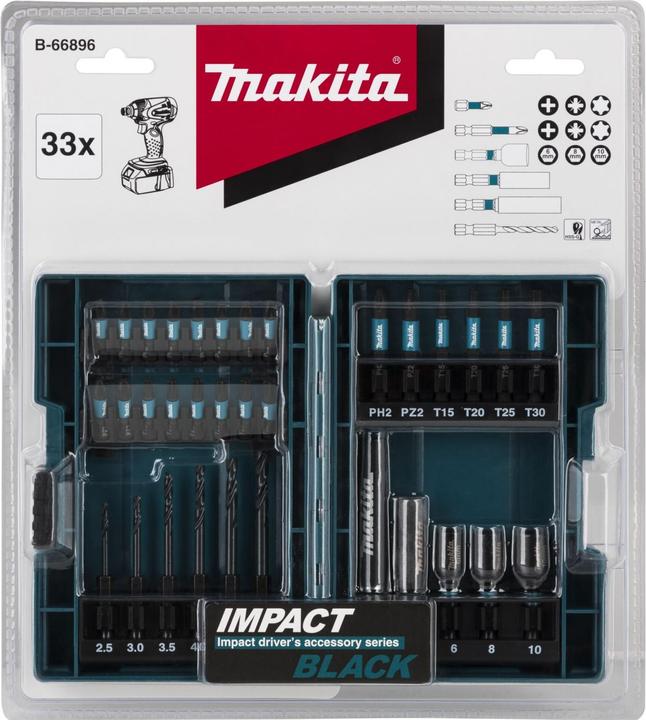 Actual product image Makita Drill bit set (3, 5, 4, 3,5, 2,5, 4,5)