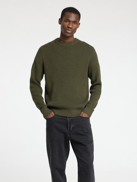 Immagine prodotto Selected Homme Maglia testurizzata con scollo rotondo (XXL)