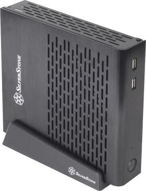Actual product image Silverstone SST-PT13B Petit (Thin Mini ITX)