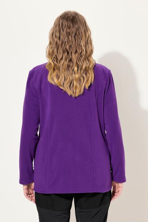 Actual product image Ulla Popken Modular Fleece Zip Front Jacket (50, 52)