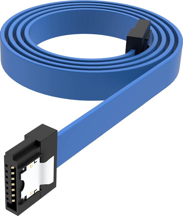 Actual product image Akasa Proslim SATA 3 cable 50cm straight