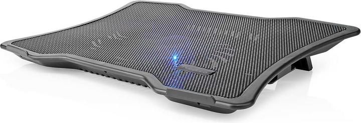 Actual product image Nedis NBCR101BK Notebook stand 1 Power supply via USB Number of angles: 2 17 " 1500 rpm LED