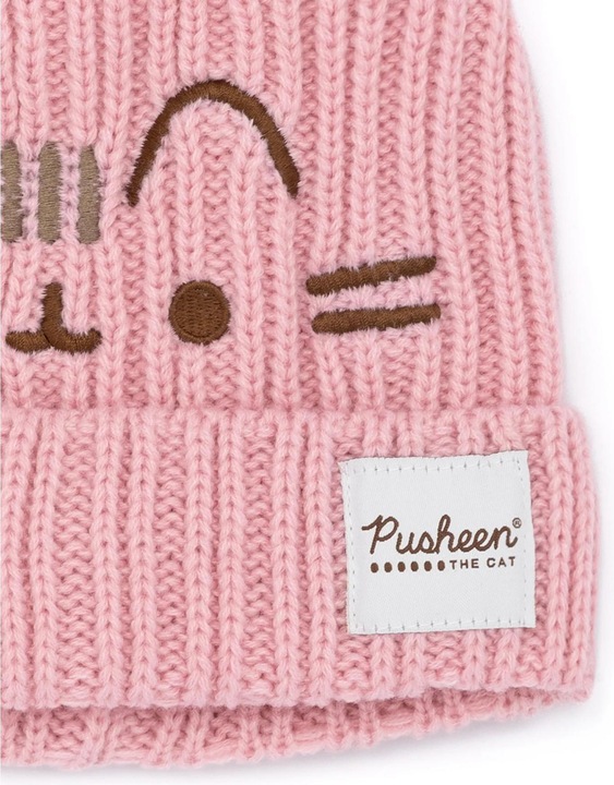 Actual product image Pusheen The Cat Knitted Hat & Gloves Set