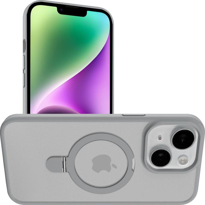 Produktbild Lobwerk Handy Hülle für Apple iPhone 14 6.1 Zoll mit Halterung Stand Case Cover Schutzhülle (Apple iPhone 14)