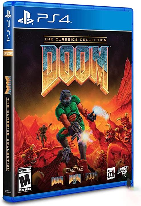 Actual product image Limited Run DOOM: The Classics Collection ( #395) (import) (PS4, EN)