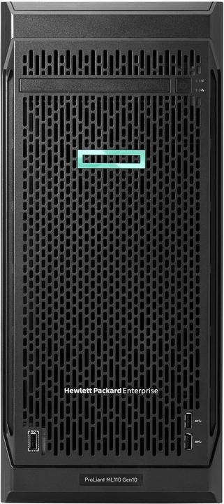Produktbild HPE ML110 Gen10 Silver 4210, 2.2GHz, 16GB (Intel Xeon Silver 4210, 16 GB, Tower Server)