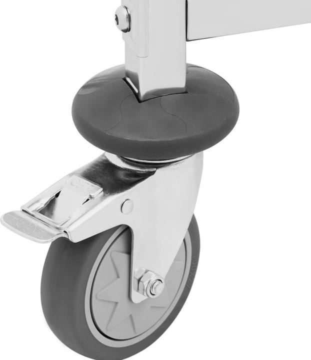 Produktbild Royal Catering Stikkenwagen Bäckerei Backblechwagen Ofenwagen 7 Einschübe + Ablage 80 kg