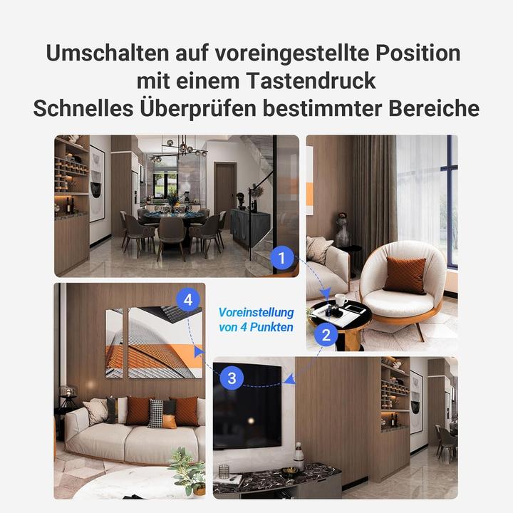 Produktbild EZVIZ C60p Innenkamera mit 2K+ Dual-Lens und Personenerkennung (2560 x 1440 Pixels)