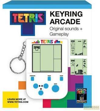 Produktbild Fizz Creations Tetris Mini Retro Handheld Videospiel-Schlüsselanhänger