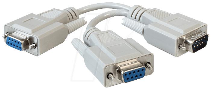 Produktbild Delock Sub-D 9 zu (0.17 m)