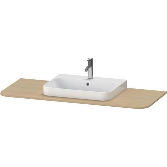 Duravit, Waschtischkonsole, Happy D.2 Plus Konsole HP031K, 1300x550 mm, 1 Auschnitt mittig, für Waschtischunterbau HP49
