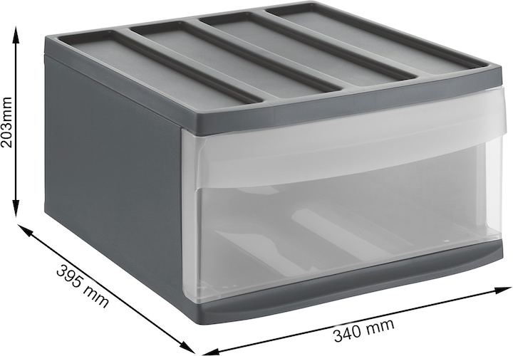 Actual product image Rotho Drawer box Systemix L (A4)