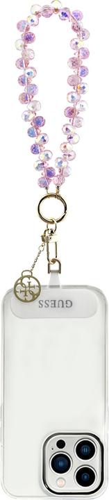 Productafbeelding Guess Crystals with Charm Universal Hand Strap - pink