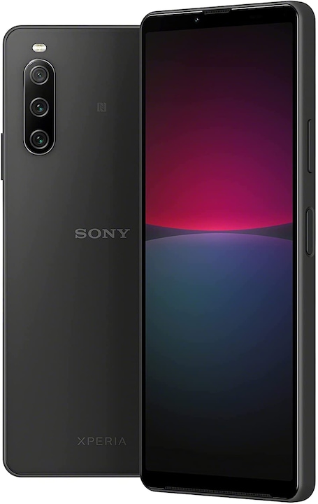 Sony Xperia 10 IV (128 GB, Schwarz, 6", SIM + eSIM, 12 Mpx, 5G)