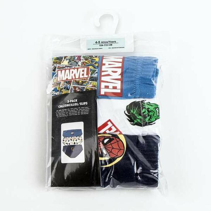 Immagine prodotto Disney Unterwäsche-Set für Jungen, 3-teilig, Marvel (128, confezione da 3)