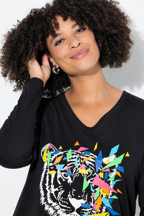 Actual product image Angel of Style T-Shirt, A-Linie, Tiger-Motiv (54)