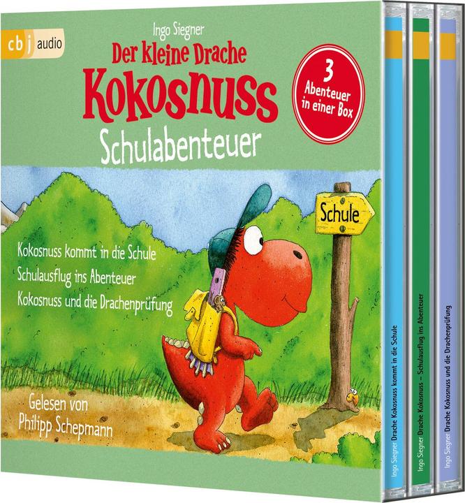 Der kleine Drache Kokosnuss - Schulabenteuer (Ingo Siegner, Philipp Schepmann, Deutsch)