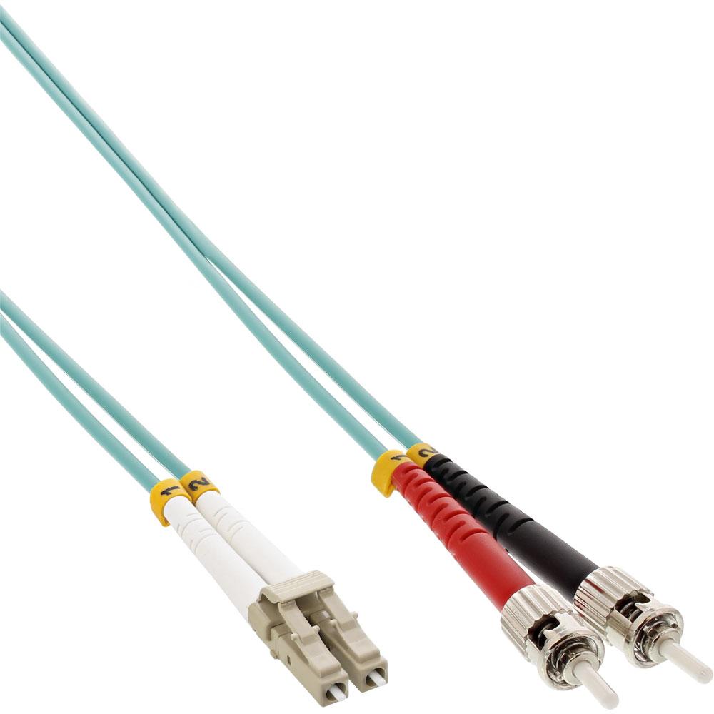 InLine LWL Duplex Kabel (CAT7, 0.50 m), Netzwerkkabel