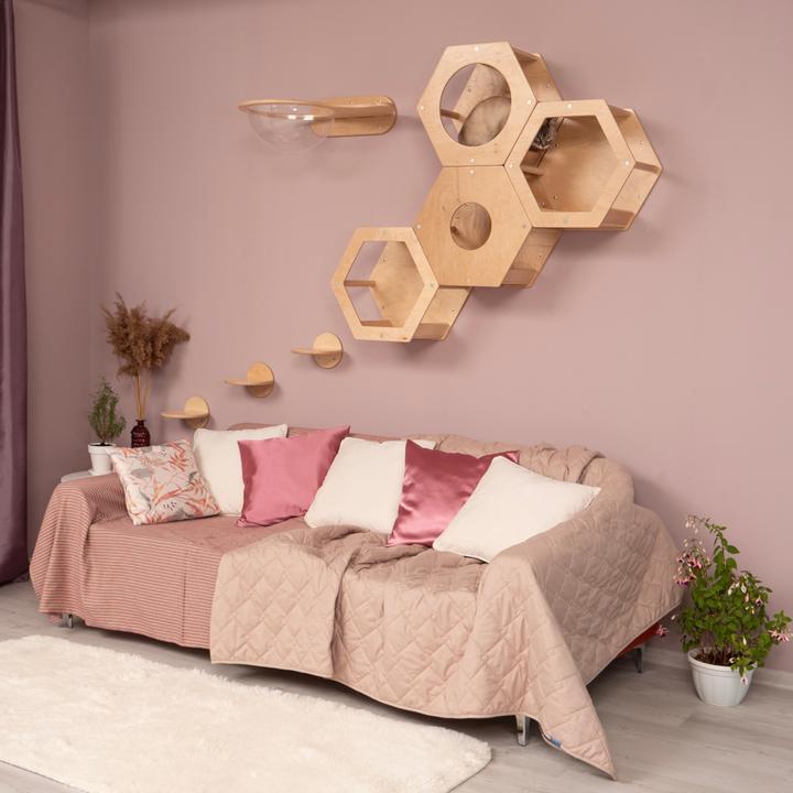 Produktbild Wowhelperco Kletterwand für Katzen (Natur)