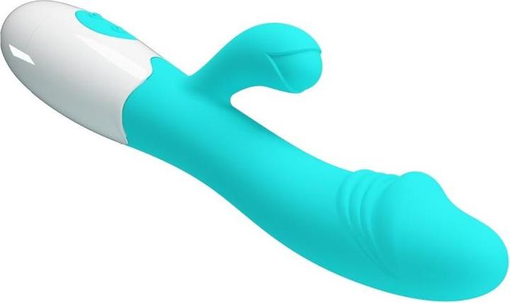 Actual product image Pretty Love Snappy G-Spot Vibrator Aqua Green