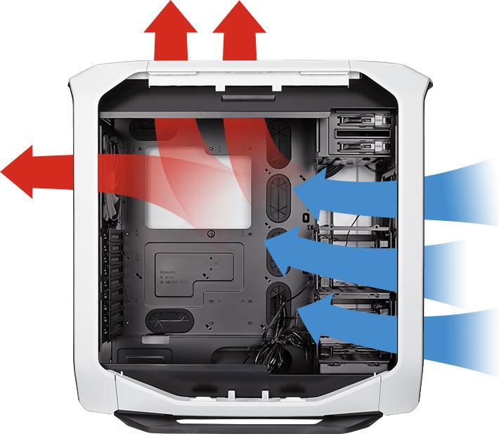 Actual product image Corsair Graphite 780T (ATX, mATX, Mini-ITX, E-ATX, XL-ATX)