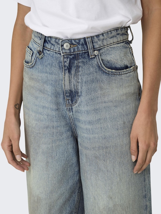 Image du produit Only ONLLAFAYETTE Mittlere Taille Weiter Beinschnitt Jeans Jeans mit weitem Bein (W30/L34)