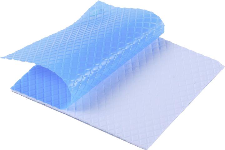 Actual product image Tru Components Heat conducting pad 0.5 mm 6 W/mK (L x W) 50 mm x 50 mm (0.50 mm, 6 W/m K)