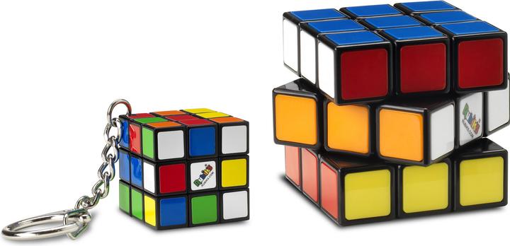Actual product image Spin Master SPIN Rubik Classic kostka 3x3+brelok 6064011 (3 x 3)