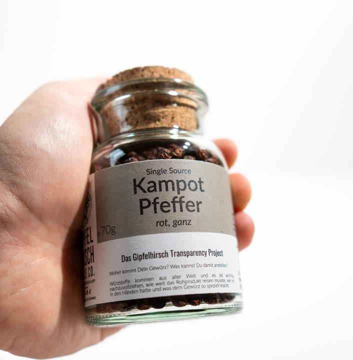 Produktbild Gipfelhirsch Kampot Pfeffer (80 g)