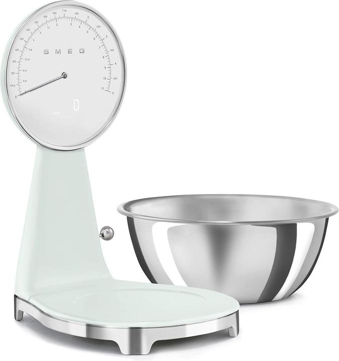 Productafbeelding Smeg KSF01PGWW Keukenweegschaal, pastelgroen