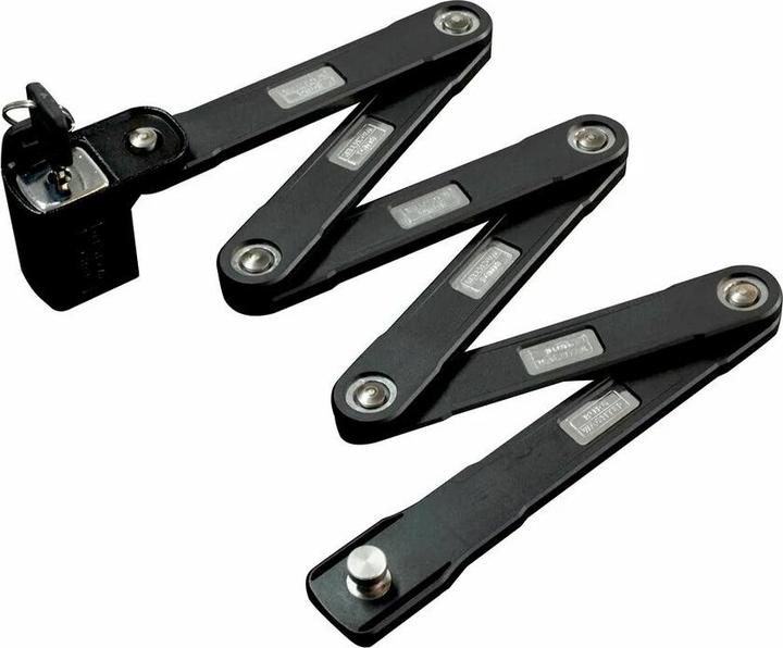 Actual product image Burg Wächter Cylinder folding lock 790 90 BLACK (90 cm)