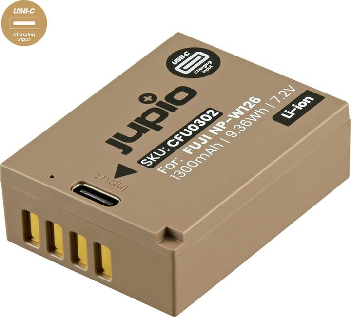 Produktbild Jupio Fujifilm NP-W126S USB-C (Kamera Akku)