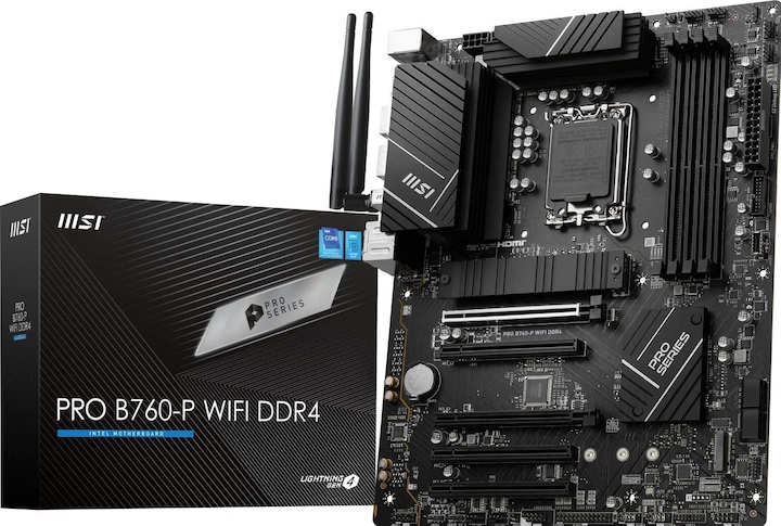 MSI PRO B760-P WIFI (LGA 1700, Intel B760, ATX)