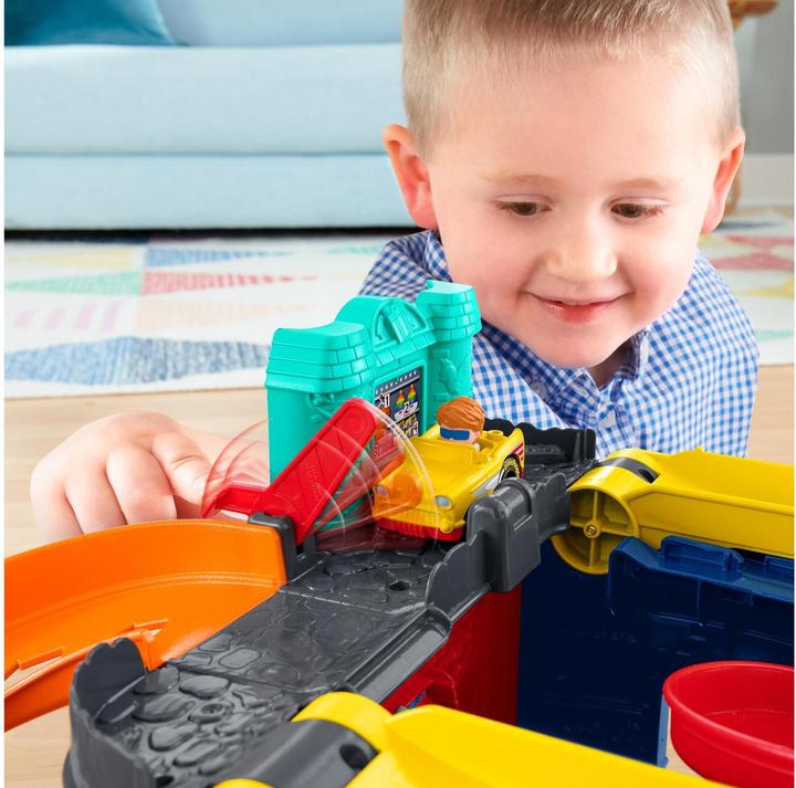 Produktbild Fisher-Price Little People - Sitzen und Stehen Wheelies Garage