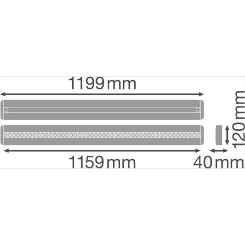 Thumbnail - Ledvance, Wandleuchte + Deckenleuchte, LN INDV D 1200 33W