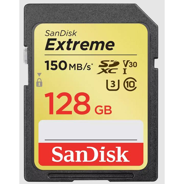 Produktbild SANDISK Extreme (128 GB, SDXC, UHS-I)