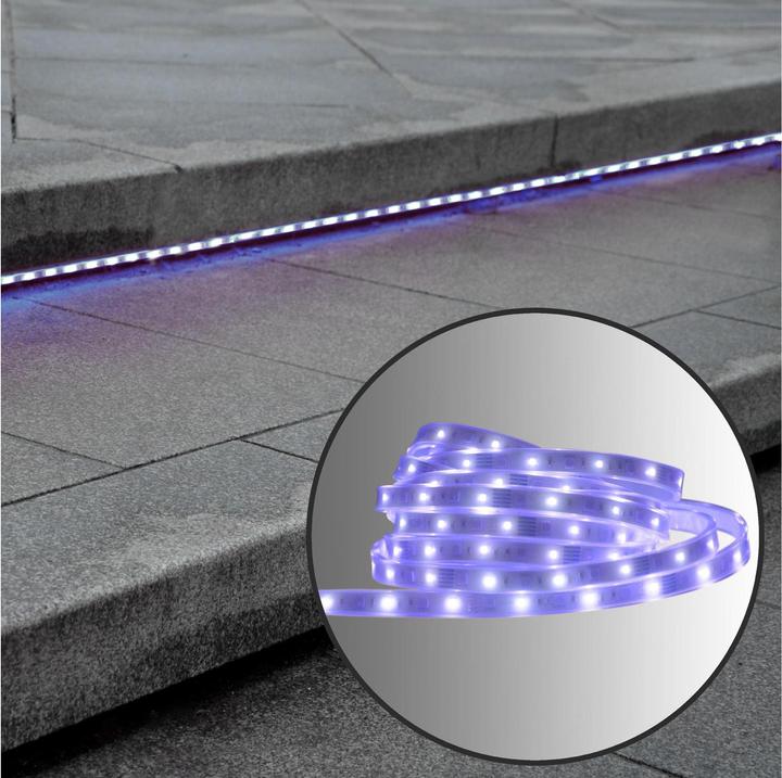 Produktbild Näve LED Stripe outdoor 1000cm RGBW CH-Stecker (RGBW, 1000 cm, Outdoor)