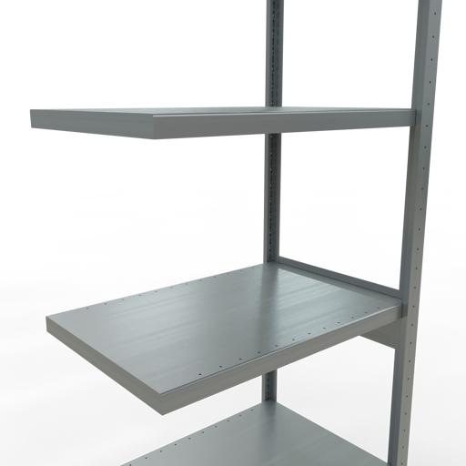 Actual product image Schulte Lagertechnik MULTIplus250 boltless add-on bay system with length bolts