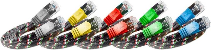 Immagine prodotto Wirewin Cavo sottile e resistente (STP, CAT6, 2 m)