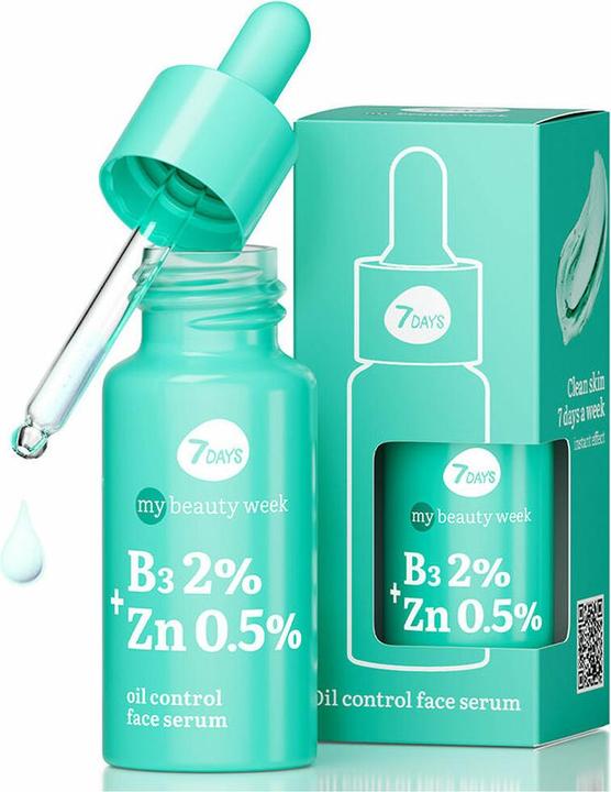 Image du produit 7Days Sérum à l'acide salicylique Sérum anti-acné avec acide glycolique Soins coréens AHA BHA Peeling S (20 ml)