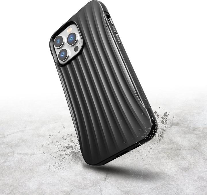 Produktbild X-Doria Raptic Clutch Case iPhone 14 Pro Max. Rückseite schwarz (Apple iPhone 14 Pro Max)