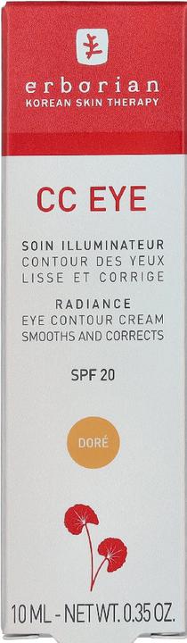 Actual product image Erborian CC Eye Dore (Eye Care Cream, 10 ml, Day + Night)